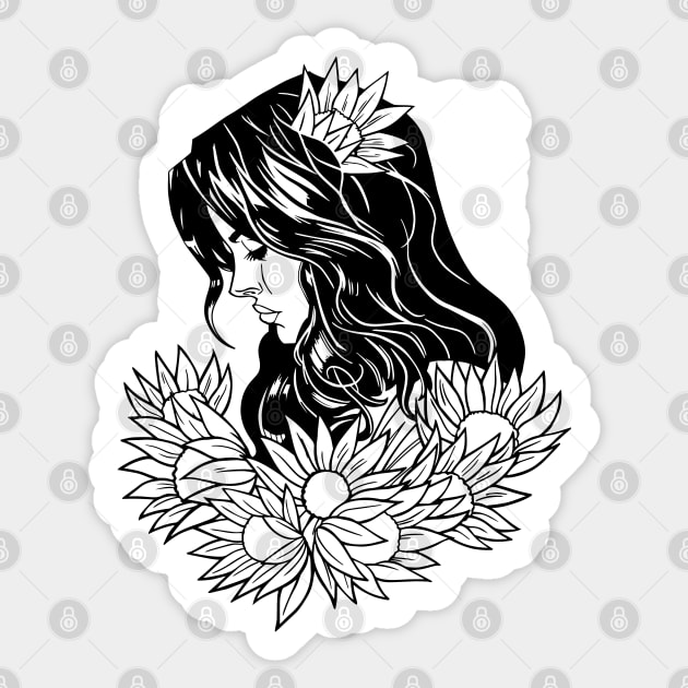 Beautiful Wiccan Sticker by Shalini Kaushal